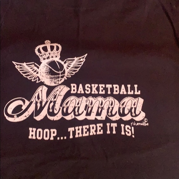 Black basketball t-shirt - Picture 1 of 1